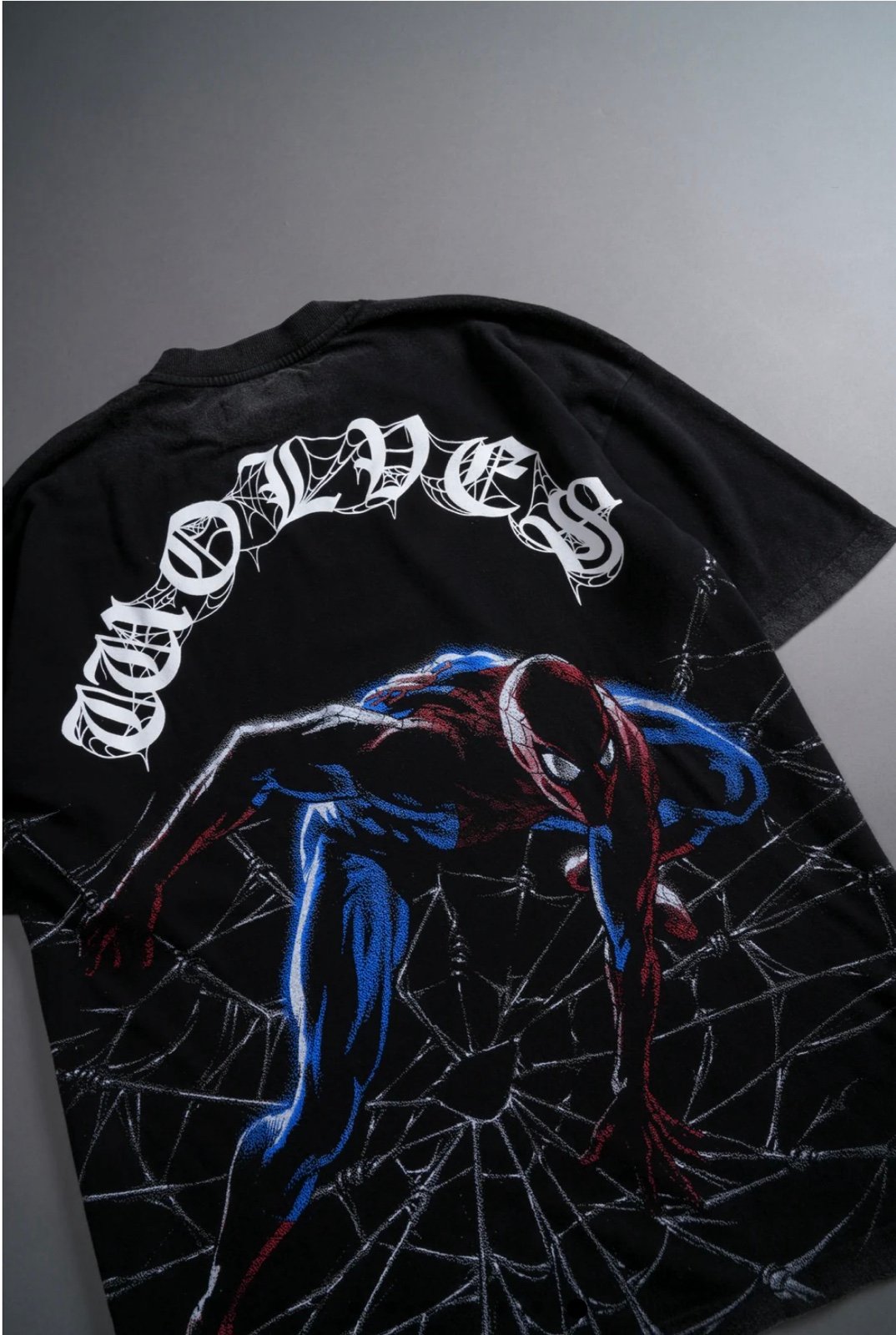 DARC SPORT X MARVEL SPIDER-MAN “ SPIDERMANS WEB” SHIRT- XL