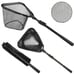 Folding Aluminum Alloy Cast Net Thrower For Triangular Fish Catching Net Head