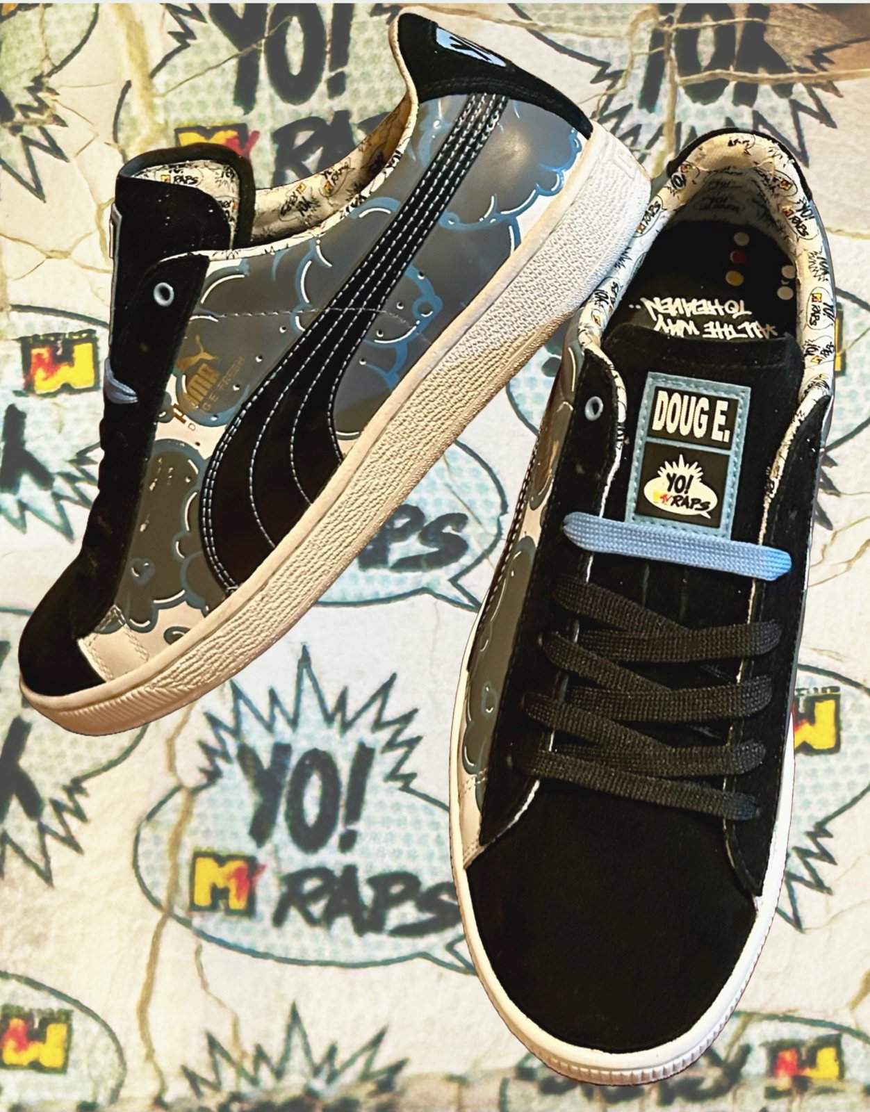 Puma - “Doug E Fresh” Yo!! MTV Raps! Low-Top Sneakers - 8