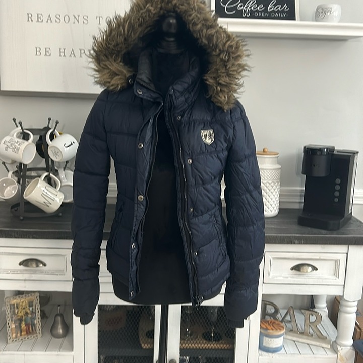 American eagle puffer jacket deals women's