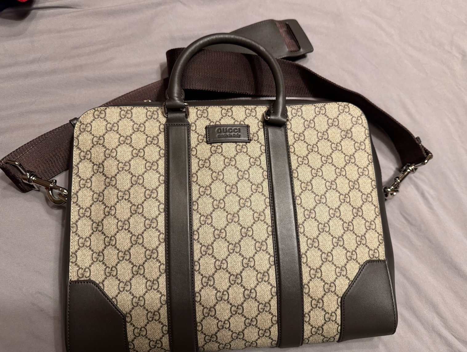 Gucci small laptop bag