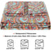 Cotton Bedspread Quilt Sets-Reversible Patchwork Coverlet Set
