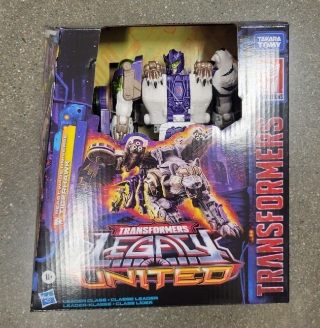 Transformers Legacy United Tigerhawk Beast Wars Universe Leader Class Figure New