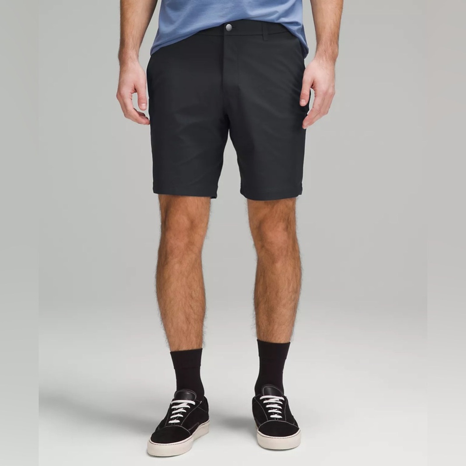 Lululemon Men’s ABC Classic-Fit Short 9 Warpstreme in Obsidian Size 33