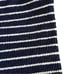 J Crew One Piece Swimsuit 14 NWT Navy Blue Textured Stripe Nautical Scoop-back