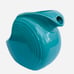 VINTAGE FIESTA Homer Laughlin Green TURQUOISE FIESTAWARE Large DISC JUG PITCHER