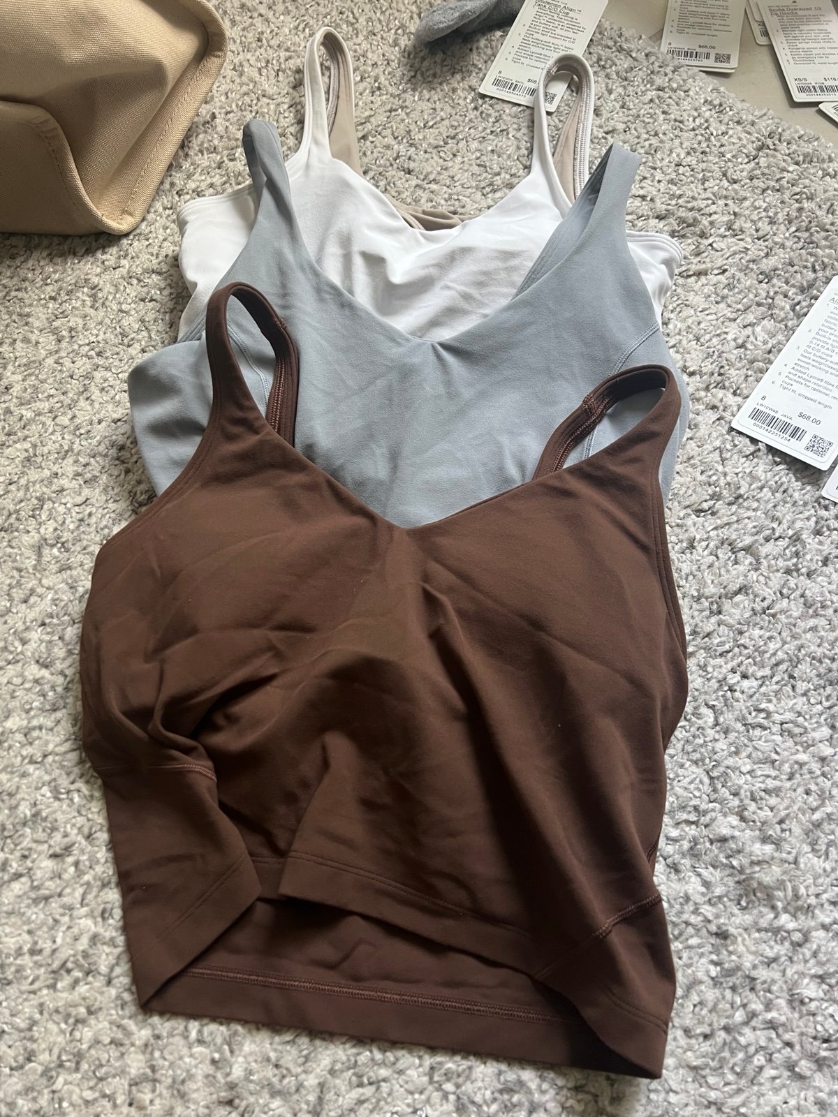 Lululemon align tank x 3