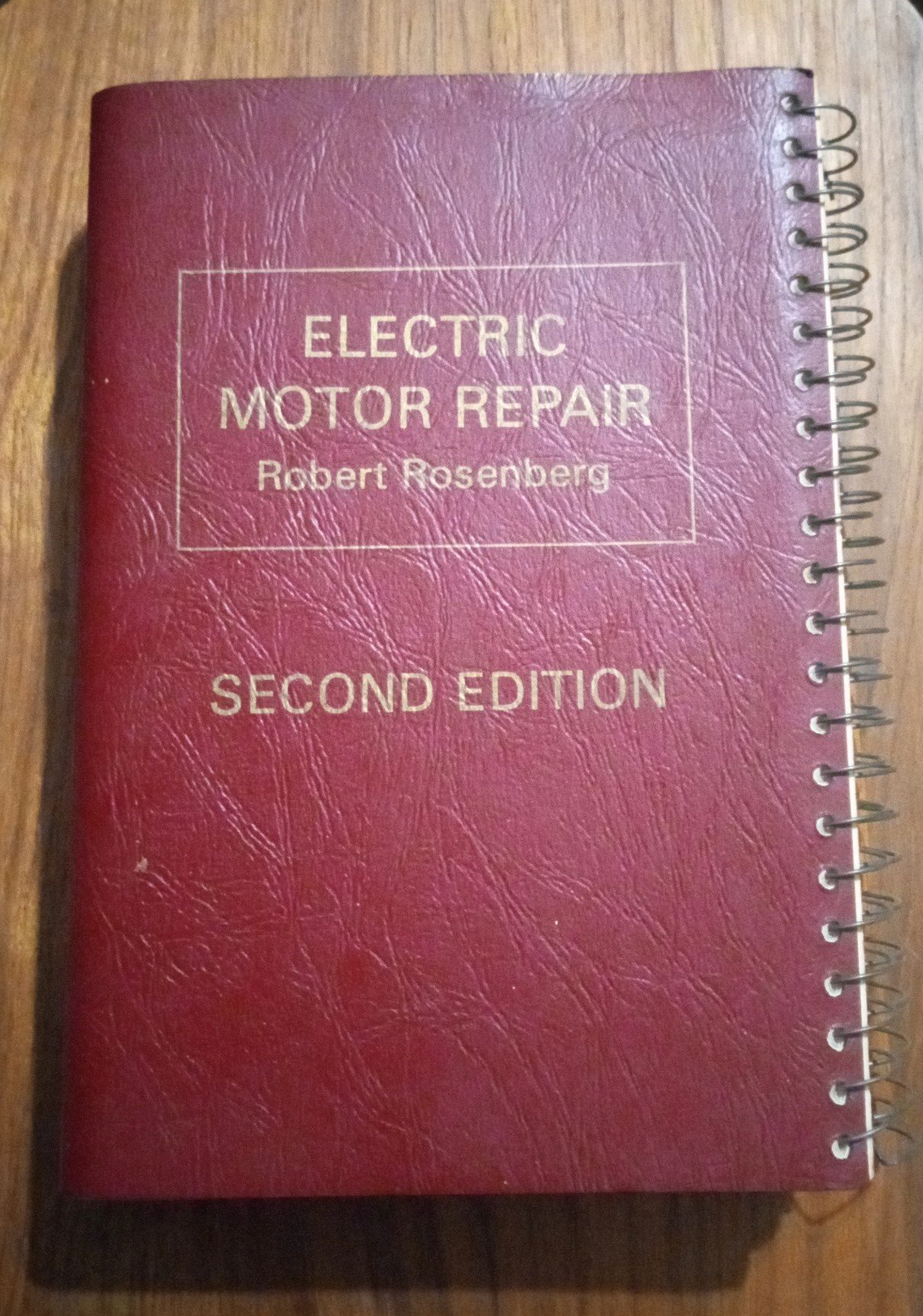 Vintage Electric Motor Repair second edition by Robert Rosenburg