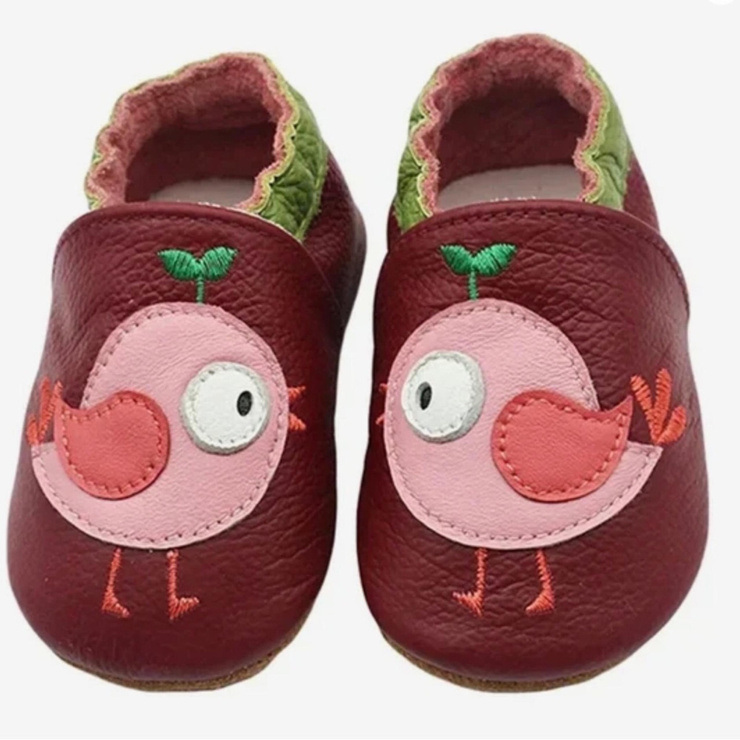 New baby leather indoor shoes size 4 18-24