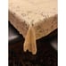 Reversible Vintage Ivory Lace Table Cover 66 x 86