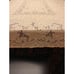 Reversible Vintage Ivory Lace Table Cover 66 x 86