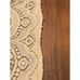 Reversible Vintage Ivory Lace Table Cover 66 x 86