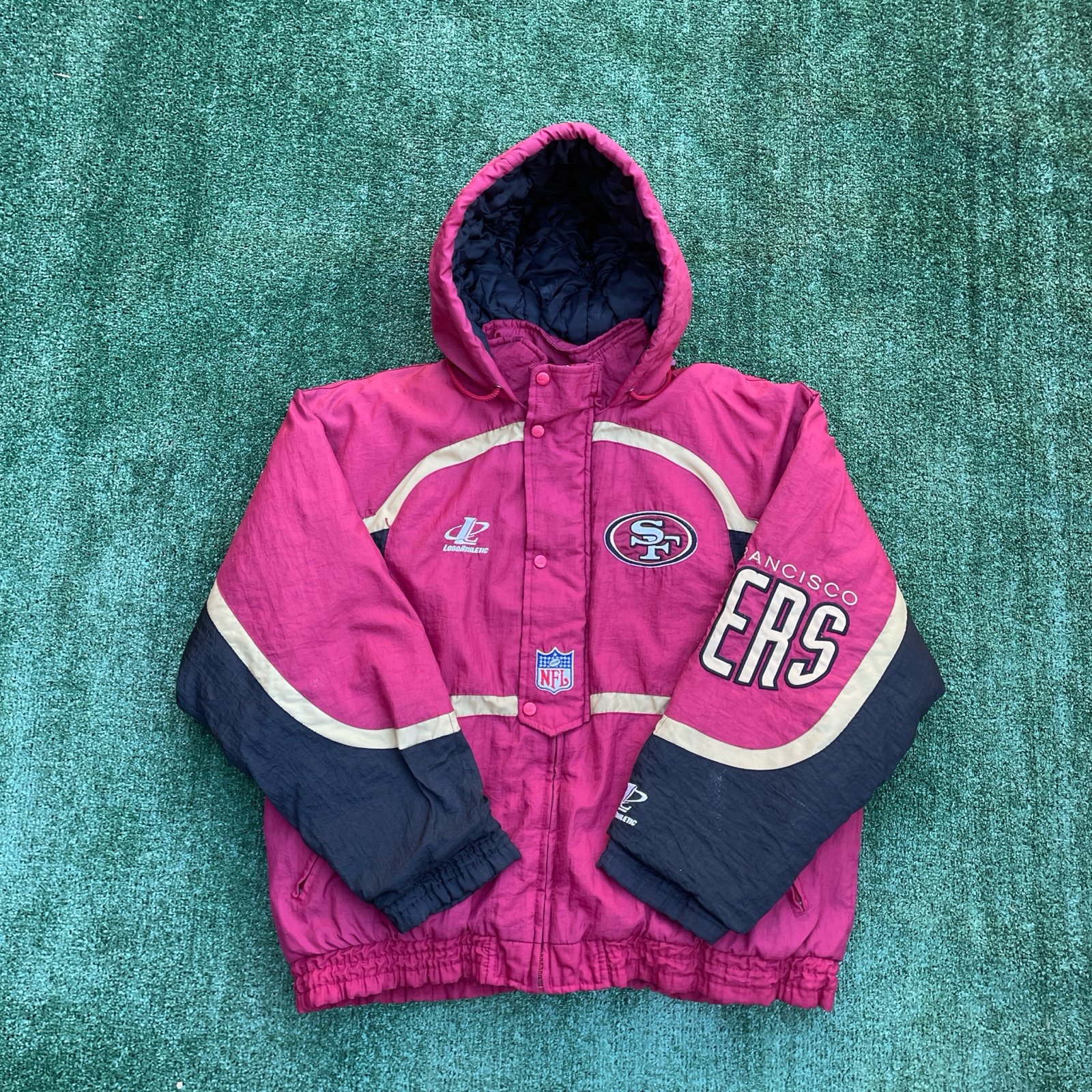 Vintage San Francisco 49ers Logo Athletic Jacket