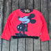 Vintage 80s Reversible Mickey Boxy Blanket Sweatshirt