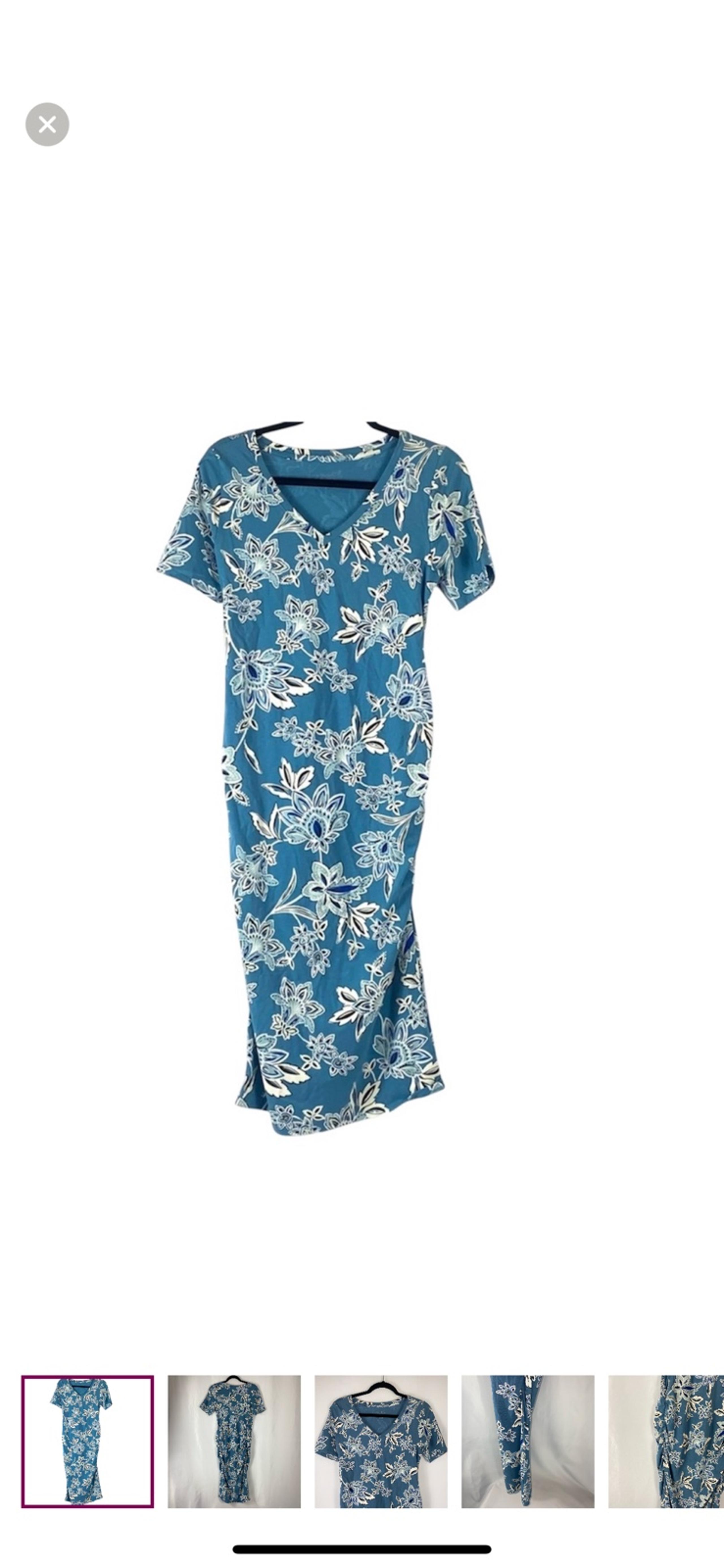 Ingrid & Isabel Maternity Midi Dress Size M