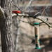 Kingsyard 2 Pack Tube Bird Feeders for Outdoors Hanging, Premium Hard Plastic Bi