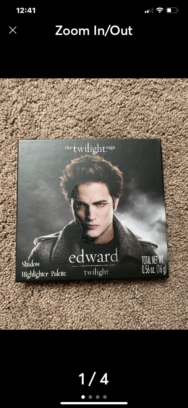 New!! The Twilight Saga Edward shadow highlighter palette