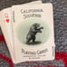 Antique California Souvenir Playing Card