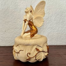 Vintage Art Nouveaux Veronese Design fairy box