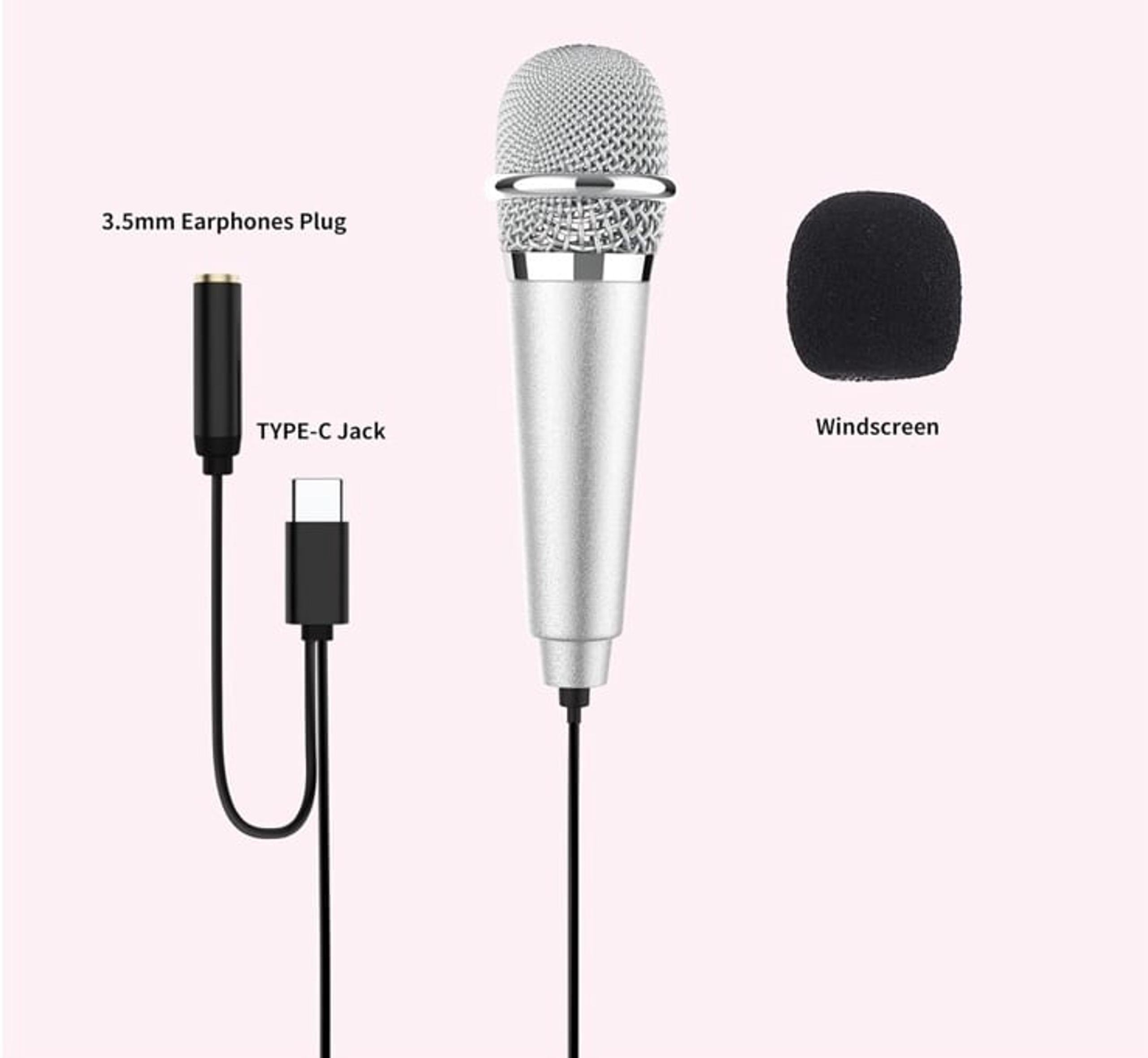 Mini Karaoke Microphone for iPhone and iPod