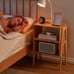 NEW Set of 2 Bamboo Stackable End Tables