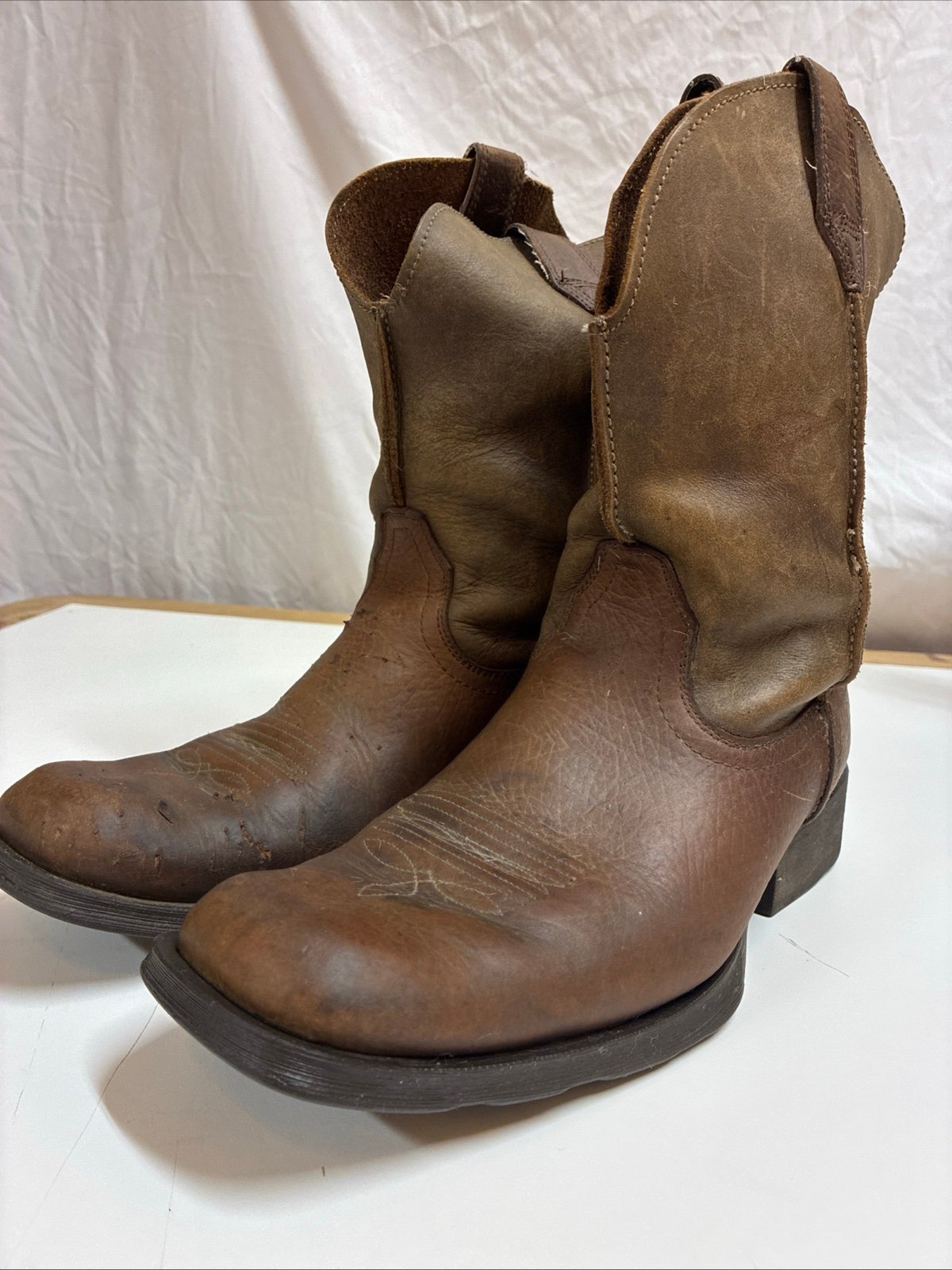 Ariat Rambler Brown Square Toe 10002317(35829) Western Cowboy Boots Mens 10EE