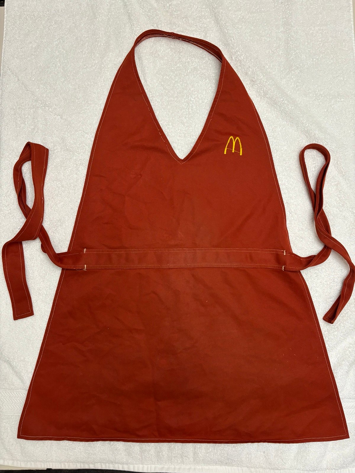 Vintage 1976 McDonalds Employee Apron