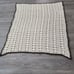 Vintage Handmade Crochet Throw Lap Chair Blanket Grannycore 64 X54 Cream Brown