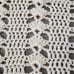 Vintage Handmade Crochet Throw Lap Chair Blanket Grannycore 64 X54 Cream Brown