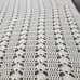 Vintage Handmade Crochet Throw Lap Chair Blanket Grannycore 64 X54 Cream Brown