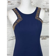 NWOT LILLY PULITZER Largo Sleeveless Beaded Dress Navy Blue Size 2