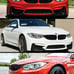 New 2015-2019 BMW F80 M3 &BMW F82 F83 M4 Real Carbon Fiber FRONT BUMPER SPLITTER