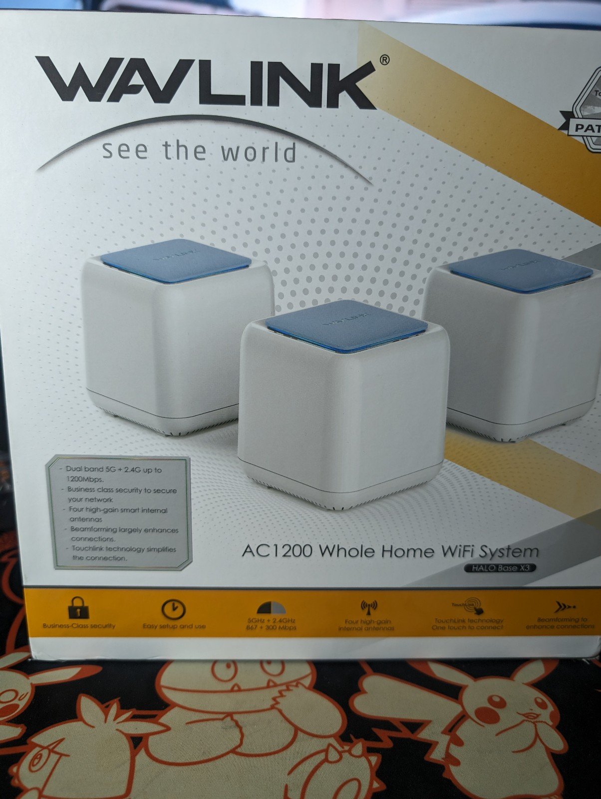 Wavlink Whole Home Wi-Fi Smart Mesh System, AC1200Mbps Mesh Router