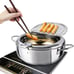 Deep Fryer Pot with Lid 11 Inch/4.2 L