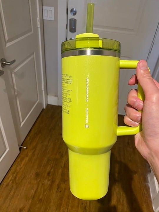 Stanley x Starbucks Lime Green Tumbler 40oz