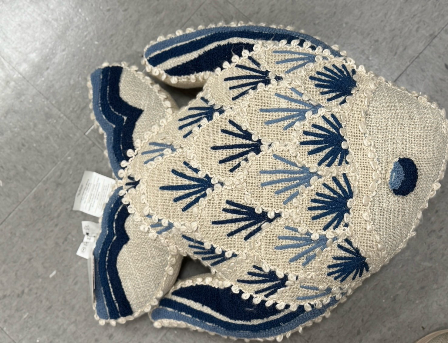 fish shape pillow