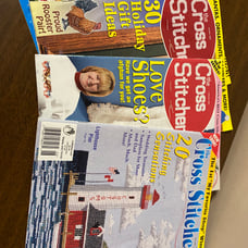 The Cross Stitcher Lot Of Magazines 2002-2003 Lot Of 4