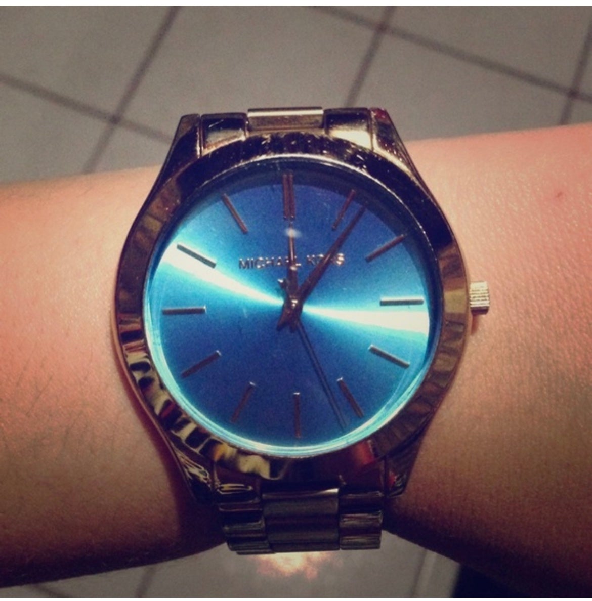 michael kors watch turquoise