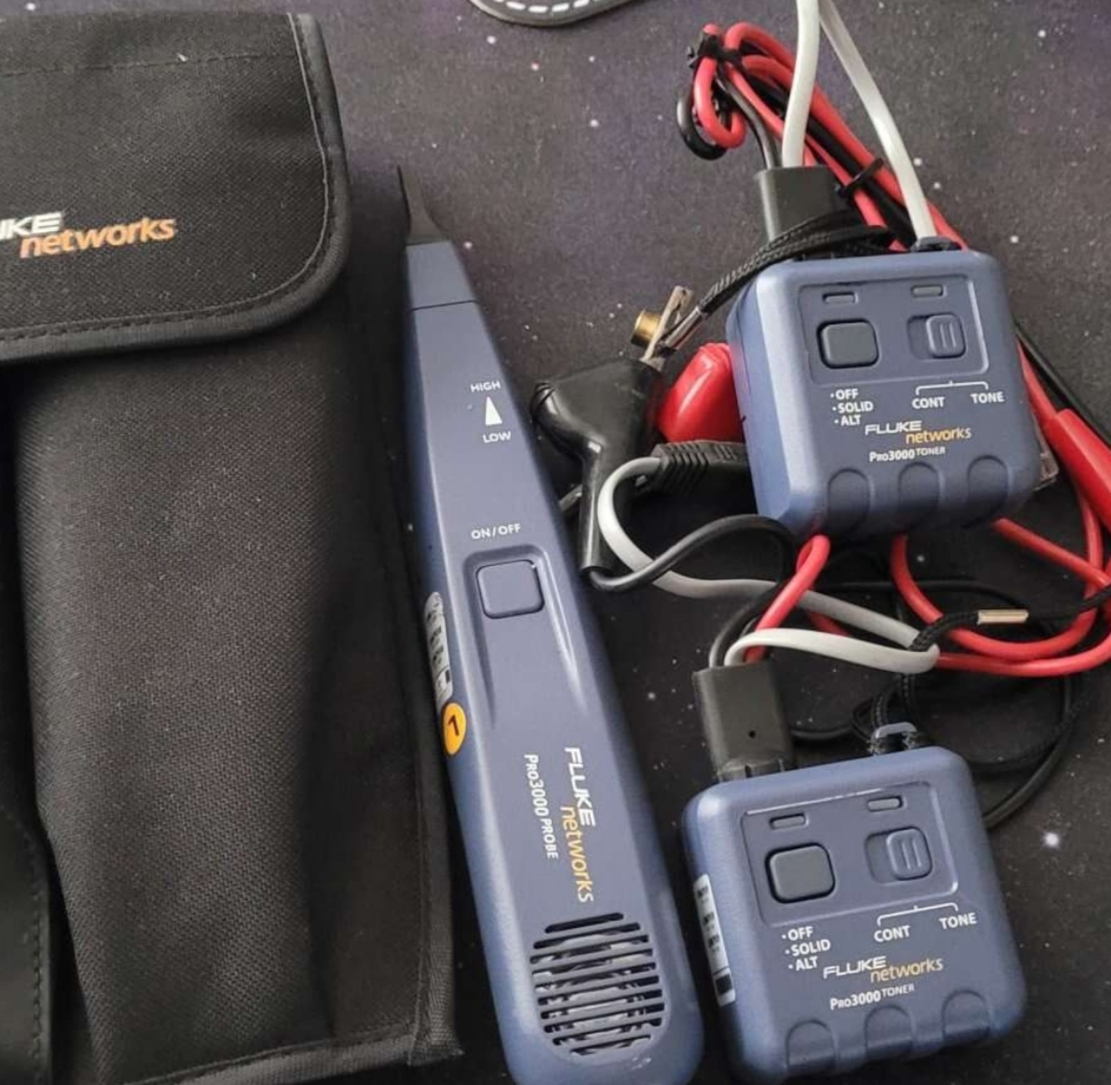 Fluke Pro3000 probe w/2 toners