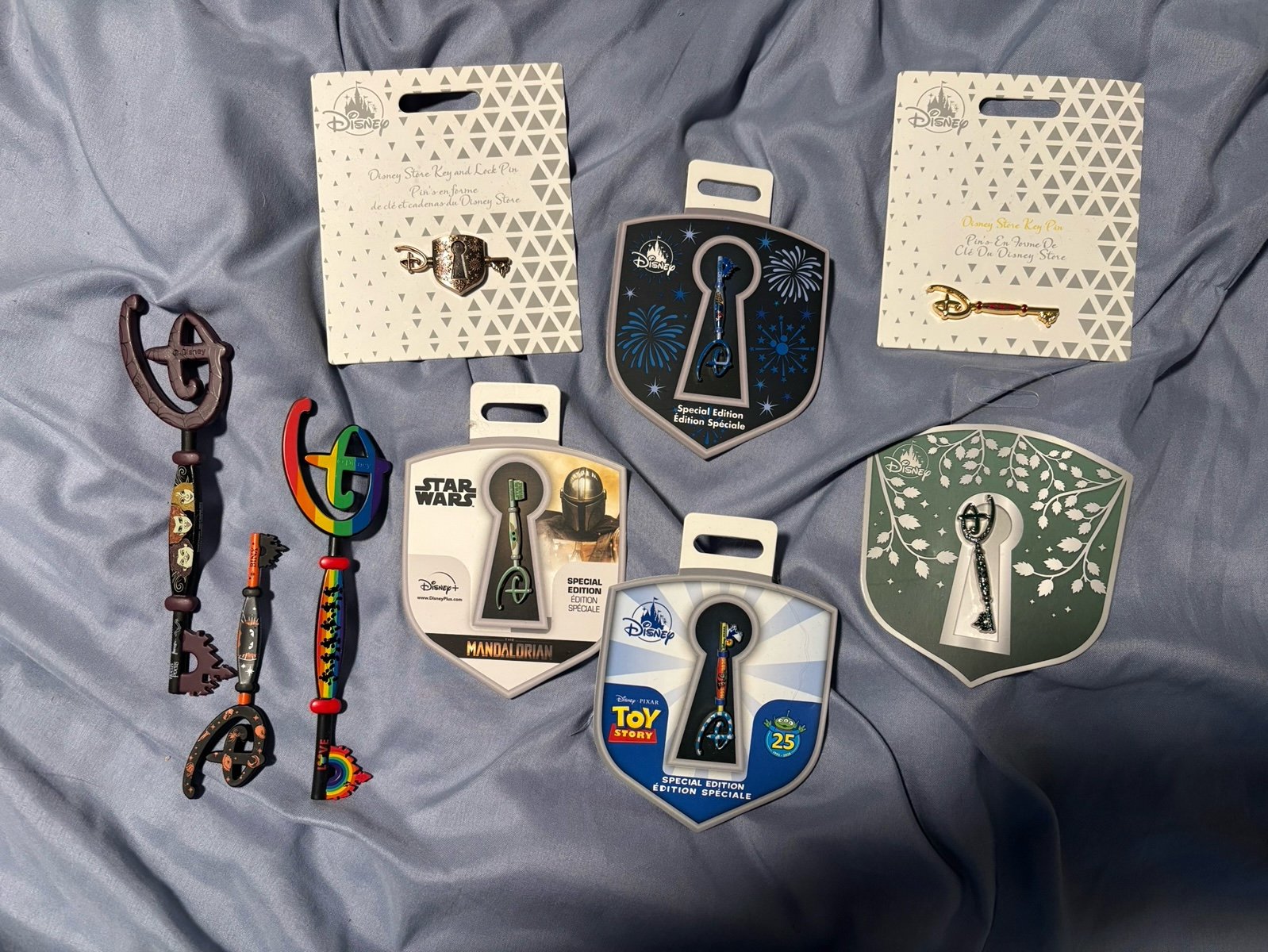 Disney keys and key pins