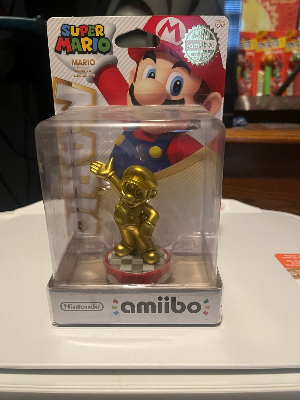 Super Mario Gold Edition Amiibo Nintendo New Sealed 30th Anniversary