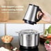 Electric Meat Grinders 5L 304 Stainless Steel Food Crusher Multifunctional