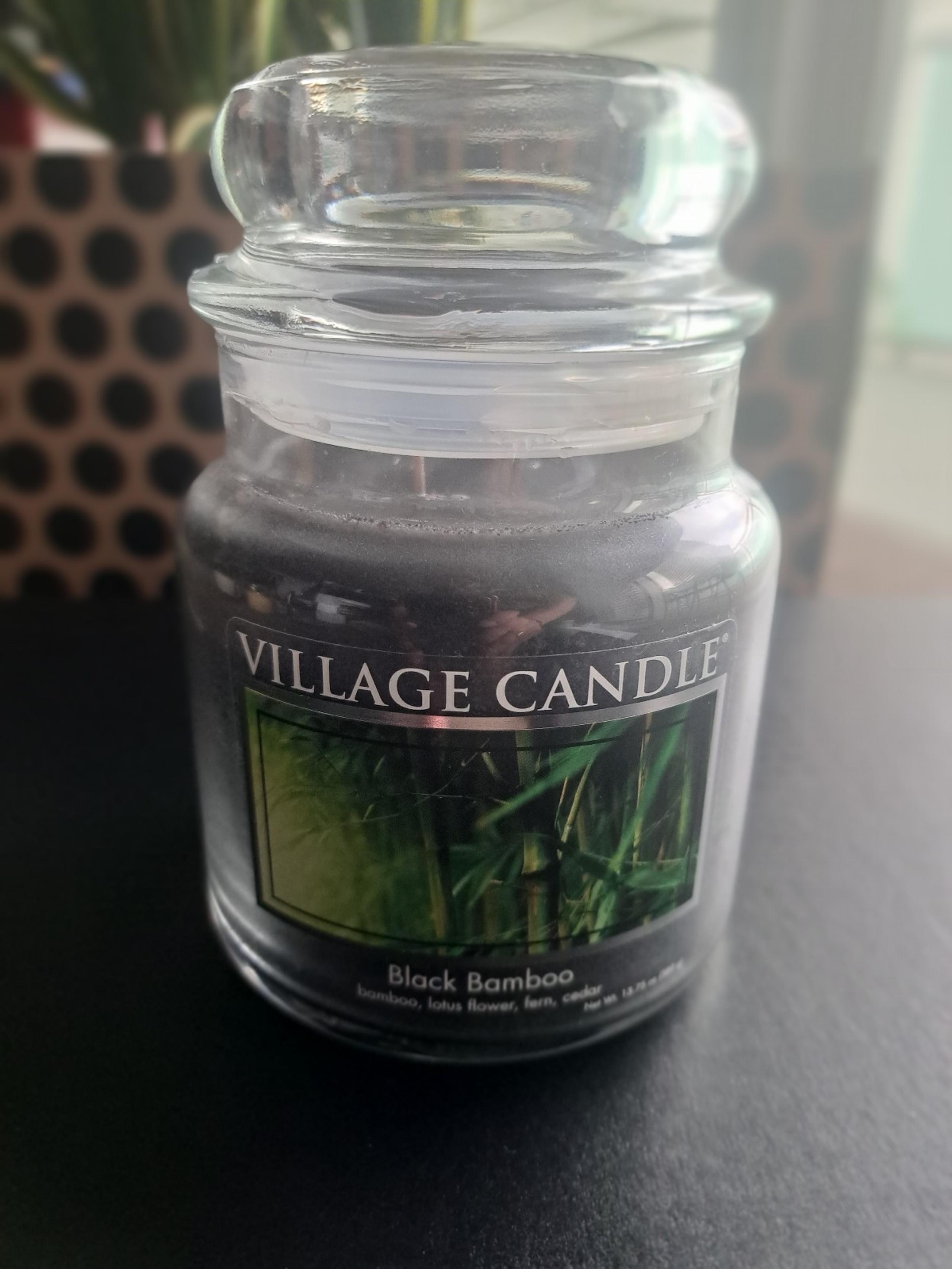 Village Candle BLACK BAMBOO