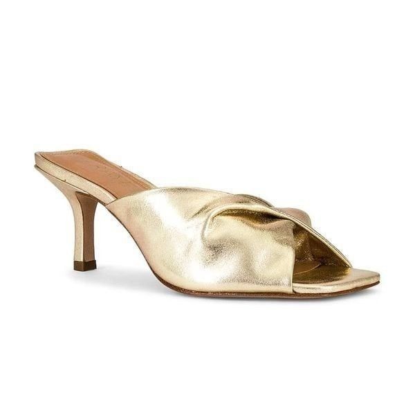 Raye Women's Dane Heels in Gold SZ 9.5