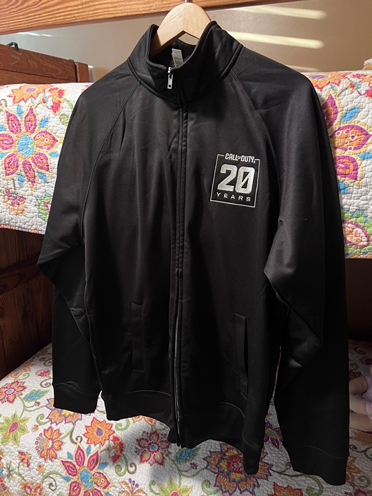 Call of Duty 20th Anniversary Long-Sleeve Full Zip top