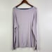 LAKE Stretch Modal Long Sleeve Sleep Shirt Lilac Size XXL