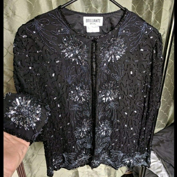 Silk Vintage Evening Jacket