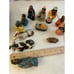 1998 Dedza Black African Africa nativity figures 12 pieces high fired ceramic Ch