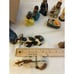 1998 Dedza Black African Africa nativity figures 12 pieces high fired ceramic Ch
