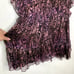 NWT IRO Gilio dress boho casual pink ruffled v neck mini summer women's sz small